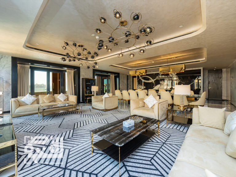Furnished 4-BHK + 2-Maid Penthouse | Marina View